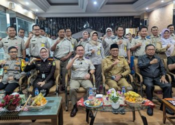 Badan Pertanahan Nasional (BPN) Kota Depok melaksanakan komitmennya dengan mendeklarasikan pencanangan zona integritas, Senin 26 Februari 2024. (Foto: BPN Kota Depok)