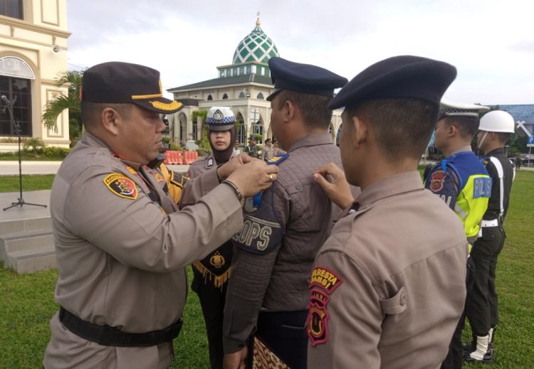 192 Personel Polresta Jambi Dikerahkan di Operasi Keselamatan 2024. (Foto : Rolan - sinarjambi.com)