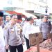 Kapolresta Jambi Cek Stok dan Harga Sembako di Pasar Angso Duo. (Foto : ist)