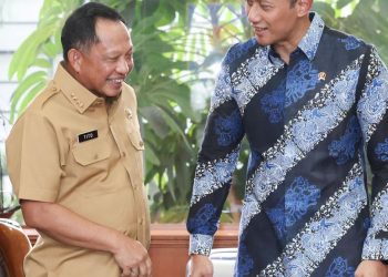 Menteri AHY Lakukan Koordinasi dengan Mendagri. (Foto : ist)