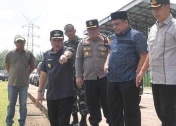 Helipad Puma Jokowi Akan Mendarat di KONI. (Foto : ist)