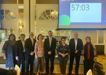 OJK Sampaikan Upaya Peningkatan Tata Kelola Industri Jasa Keuangan di Forum Internasional. (Foto : ist)