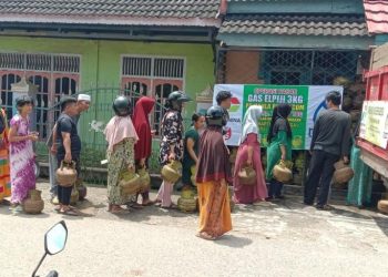 Mukti: Jelang Idul Fitri, Kita OP Gas 3 Kg di Kecamatan. (Foto : ist)