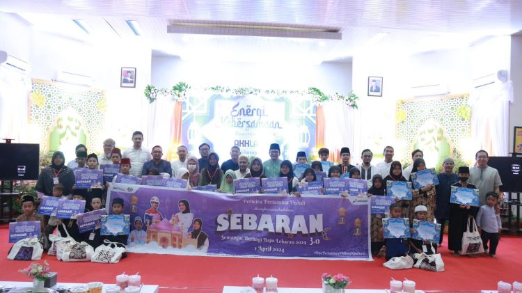 Safari Ramadhan, PHR Zona 1 Jambi Field Santuni Anak Yatim. (Foto : ist)