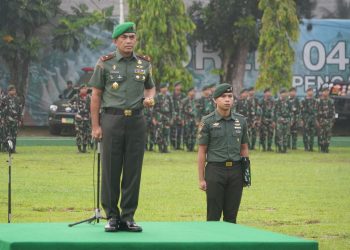 Korem Gapu Gelar Upacara Bendera 17-an Bulanan, Ini Penekanan Panglima TNI. (Foto : ist)