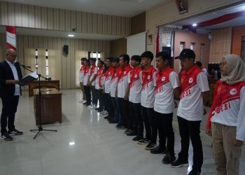 Pengurus PBESI Merangin Dilantik. (Foto : ist)