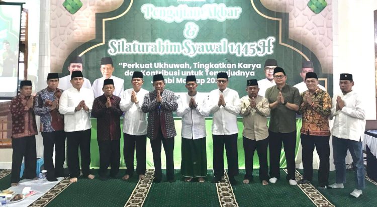 Wagub Jambi Abdullah Sani Hadiri Pengajian Akbar dan Silaturahim Syawal 1445 LDII. (Foto : ist)