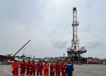 EXXON MOBIL Cepu Limited Lakukan Pemboran Sumur Minyak Blok Cepu. (Foto : ist)