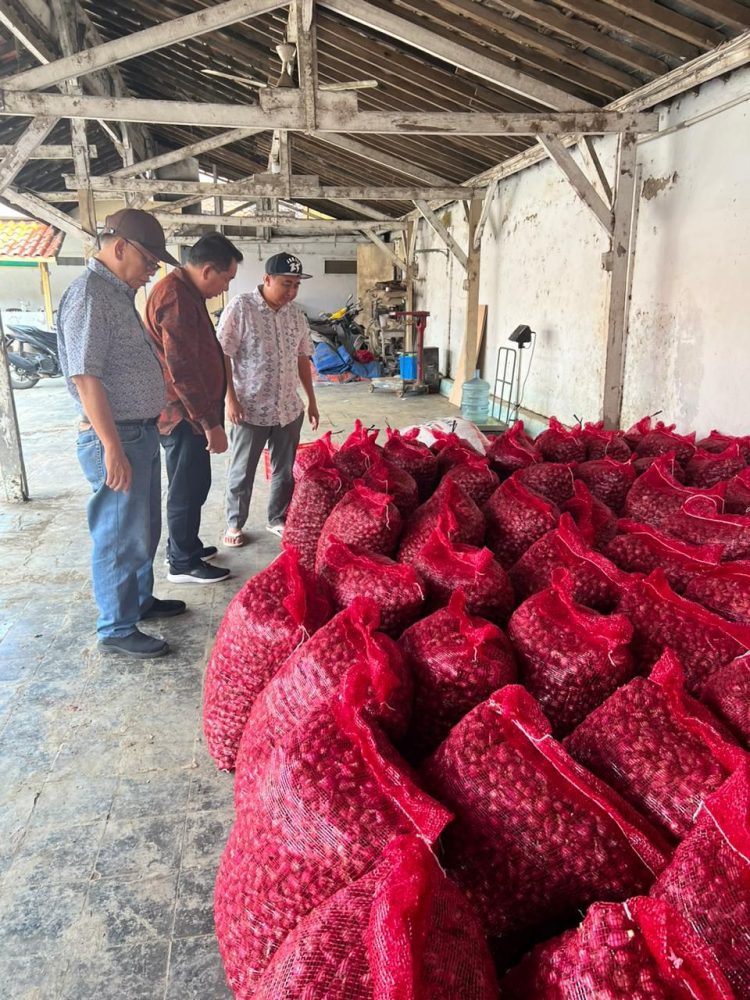 Kendalikan Harga Bawang Merah, Pemkot Jambi Datangkan Bawang Dari Brebes. (Foto : ist)