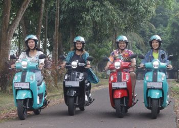 Skuter Unik Bikin Gaya Makin Ciamik, Yamaha Fazzio Pas Buat Anak Muda Jambi yang Dinamis. (Foto : ist)