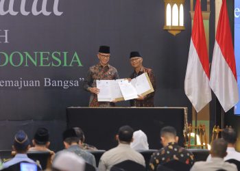 OJK dan MUI Sepakat Tingkatkan Kerja Sama Penguatan Keuangan Syariah. (Foto : ist)