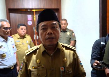 Gubernur Al Haris Minta Pengusaha Ganti Rugi Kerusakan Fender Jembatan Batanghari I. (Foto : ist)