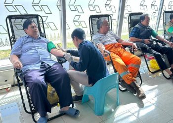Gelar Donor Darah Bagi Karyawan, PT Pertamina EP Jambi Field Dorong Kepedulian Sosial. (Foto : ist)