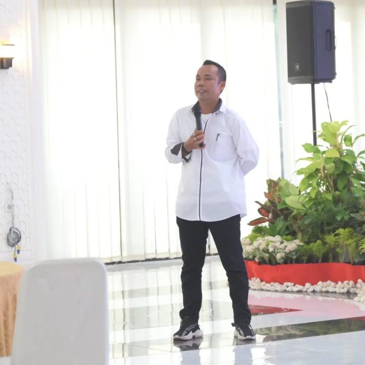 Di Rakernis Humas Polda Jambi, Hendry Nursal Suarakan Pesan Damai Selaku Publicity Ambassador Of HWPL. (Foto : ist)