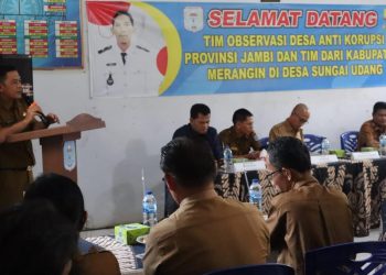 Tiga Desa di Merangin Ikuti Observasi Desa Anti Korupsi. (Foto : ist)