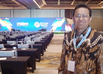 Agustin Iterson Samosir ikuti RA Summit Bali 2024. (Foto : Rolan - sinarjambi.com)
