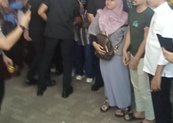 Presiden Jokowi Hebohkan Pengunjung PRJ 2024. (Foto : Rolan - sinarjambi.com)