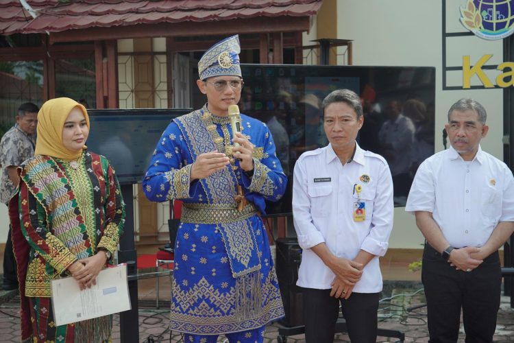 Menteri AHY Tinjau Persiapan Kantor Pertanahan Kota Dumai Menuju Kota Lengkap. (Foto : ist)