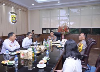 Kapolda Jambi Terima Silaturahmi Tim Kompolnas. (Foto : ist)