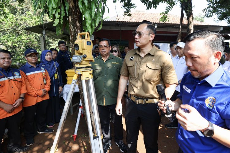 Alat Pengukuran yang Maju dan Modern, Jadi Pendukung Percepatan Sertipikasi Atas Tanah Masyarakat. (Foto : ist)