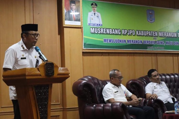 Mukti Buka Musrenbang RPJPD Merangin 2025-2045. (Foto : ist)