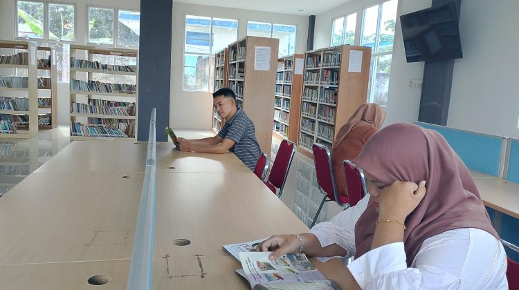 Perpustakaan Daerah Merangin Terus Beri Layanan kepada Publik. (Foto : ist)