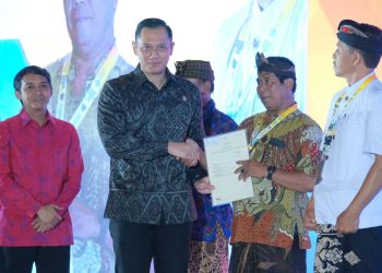 Cerita Masyarakat Eks Pengungsi Timor Timur Terima Sertipikat. (Foto : ist)