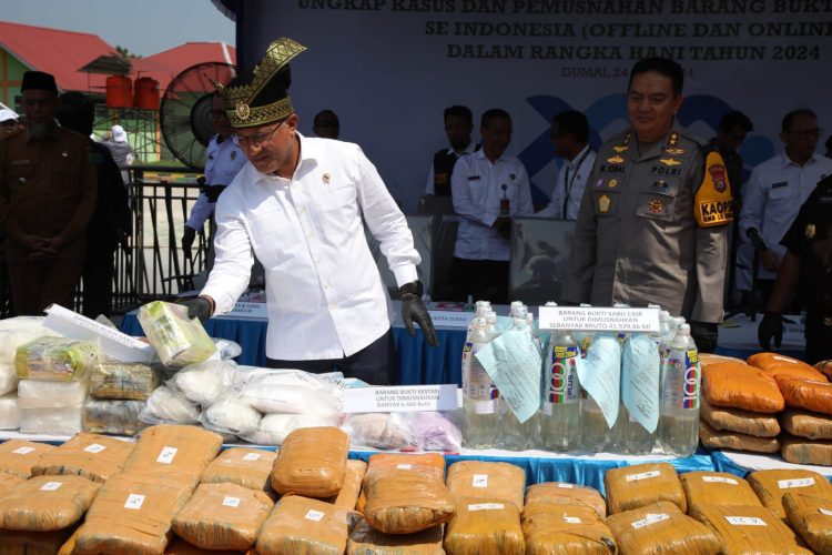 600 Ribu Jiwa Selamat dari Bahaya Narkotika. (Foto : ist)