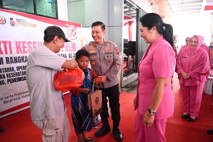 Polda Jambi Gelar Bakti Kesehatan. (Foto : ist)