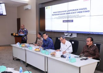 Menteri AHY apresiasi seluruh jajaran. (Foto : ist)