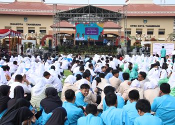 5 Ribu Pelajar Nyatakan Antinarkoba dan Tawuran. (Foto : ist)
