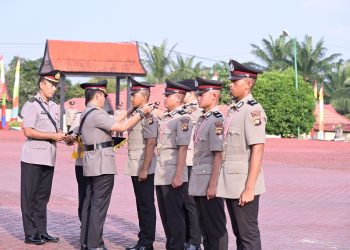 Kapolda Jambi Lantik dan Tutup Diktukba Bintara Polri. (Foto : ist)