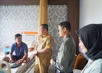 Kadinkes Merangin Kunjungi RS MMC. (Foto : ist)