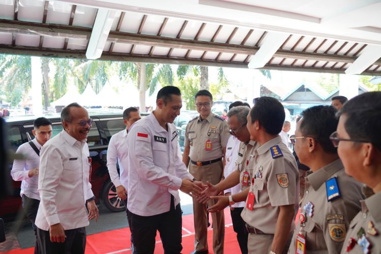 Fokus Hadapi Mafia Tanah dan Sukseskan Program Strategis, Menteri AHY Perkuat Sinergi Jajaran di Jateng. (Foto : ist)