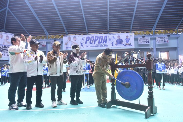 POPDA Tingkat Kota Jambi Resmi Digelar, Ini Pesan Pj Wali Kota Jambi. (Foto : ist)