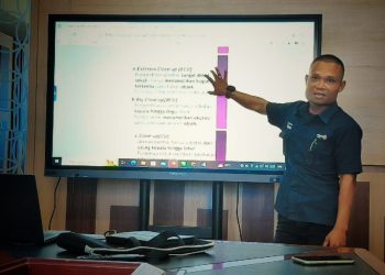 IJTI Pengda Jambi Edukasi Jurnalistik Pesonel Damkartan. (Foto : ist)
