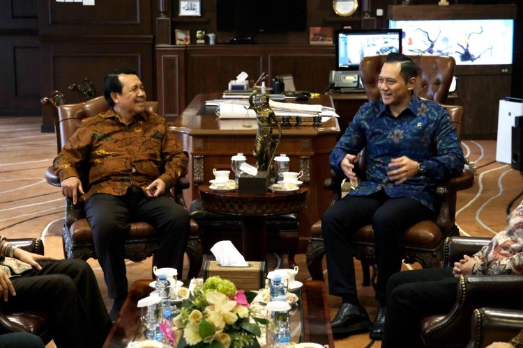 Kunjungi MA, Menteri AHY Harapkan Penanganan Sengketa dan Konflik Pertanahan di Back Up Penuh. (Foto : ist)