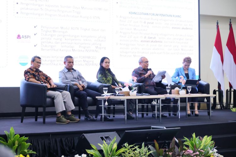 Sekjen Kementerian ATR/BPN Ajak Akademisi Kerja Sama Percepat Penyusunan RDTR. (Foto : ist)