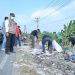Pimpin Gotong Royong Bersama, Sekda A Ridwan : Gerakan Moral Pentingnya Kebersihan. (Foto : ist)