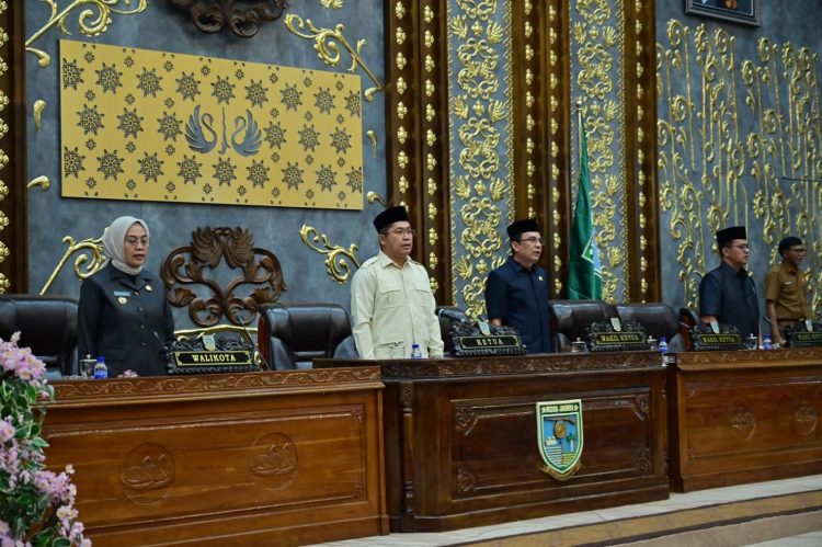 Sri Sampaikan Ranperda Perubahan Anggaran Pendapatan dan Belanja Daerah Kota Jambi Tahun Anggaran 2024. (Foto : ist)