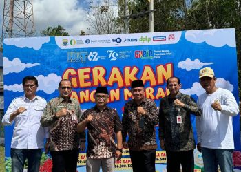 Mewakili Pj Wali Kota Jambi, Kadis Kominfo Apresiasi 'Gerakan Pangan Murah' TVRI Jambi. (Foto : ist)