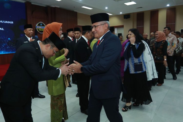 Para Pejabat Tinggi BNN Dilantik, Bukti Tegas Komitmen Berantas Narkoba. (Foto : ist)