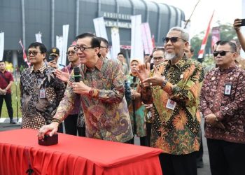 Menkumham Resmikan Poltekpin, Efisiensi Tata Kelola Pendidikan Kemenkumham. (Foto : ist)