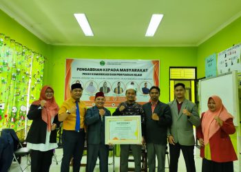 Prodi KPI IAINU Sumsel Gelar PKM. (Foto : ist)
