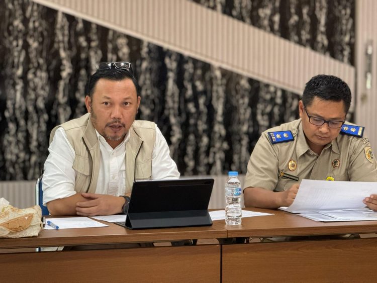 Rapat koordinasi antara Pemkot Depok dengan Kantor Pertanahan Kota Depok dalam agenda Hak Pengelolaan (HPL) yang telah diajukan Pemkot dan memantapkan program lainnya, Senin 12 Agustus 2024. (Foto: BPN Kota Depok)