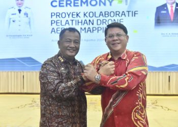 Sukses Gelar Pelatihan Drone Aerial Mapping Bersama Pemkot Jambi. (Foto : ist)