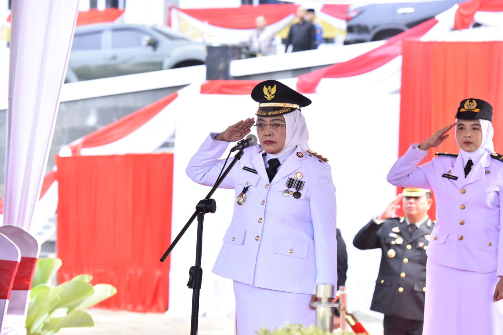 Peringati HUT Ke-79 Kemerdekaan RI, Pemkot Jambi Gelar Upacara Bendera. (Foto : ist)