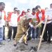 Kampanyekan Kelestarian Lingkungan, Pj Wali Kota Jambi Tanam Pohon Bersama REI. (Foto : ist)