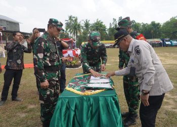 Danrem Gapu Tutup TMMD ke-121 Kodim Jambi. (Foto : ist)