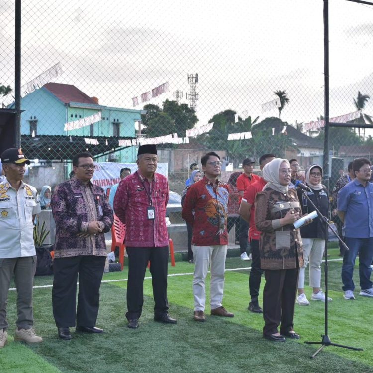 Tutup Turnamen Mini Soccer Antar OPD Dan BUMD Pemkot Jambi, Ini Pesan Pj Wali Kota Jambi. (Foto : ist)